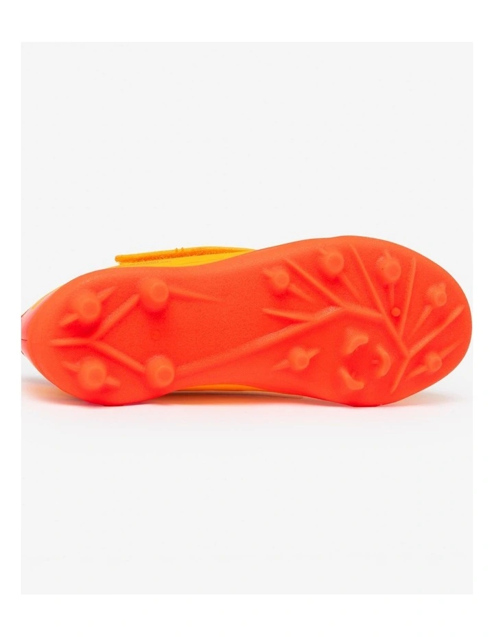 Decathlon - Kipsta Kids Football Boots 160 Easy Orange image 4