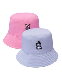 Kids Reversible Bucket Hat - Unicorn/Bunny