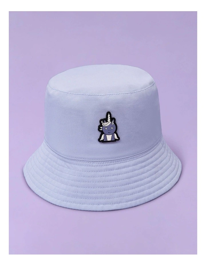 Kids Reversible Bucket Hat - Unicorn/Bunny image 2