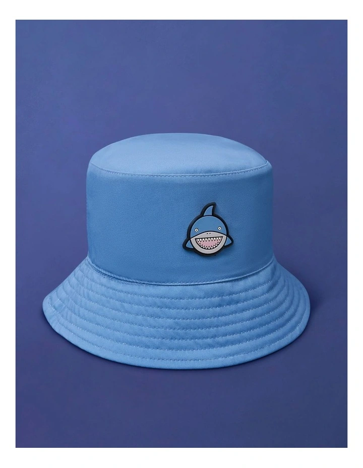 Dinosaur/Shark - Kids Reversible Bucket Hat image 3