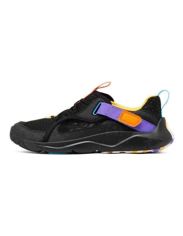 Kids' Rip-Tab Shoes Playful Summer - Black/Purple image 1