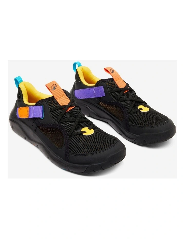 Kids' Rip-Tab Shoes Playful Summer - Black/Purple image 2