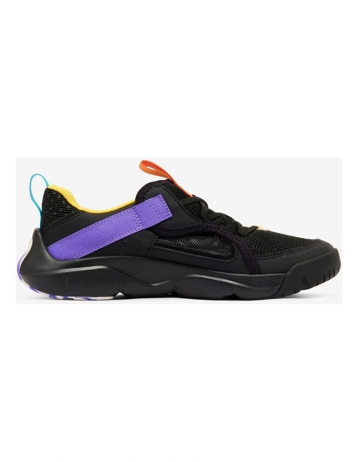 Kids' Rip-Tab Shoes Playful Summer - Black/Purple image 4