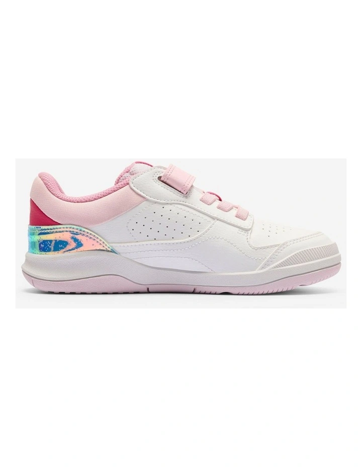 Kids' Unisex Multisports Durable Shoes Playventure Yard - White/Pink image 5