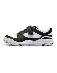 Kids' Unisex Multisports Durable Shoes Playventure Yard - White/Black