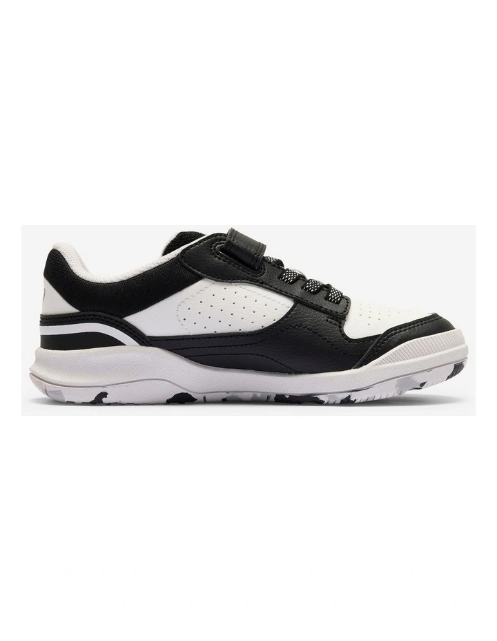 Kids' Unisex Multisports Durable Shoes Playventure Yard - White/Black image 5