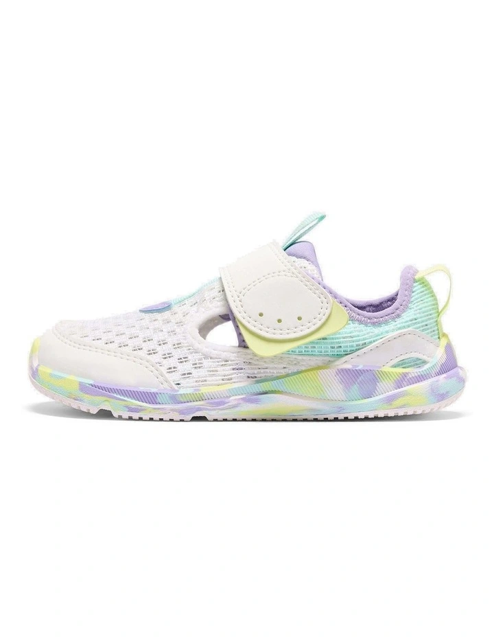 Kids' Shoes Barefoot - White/Purple/Green image 1