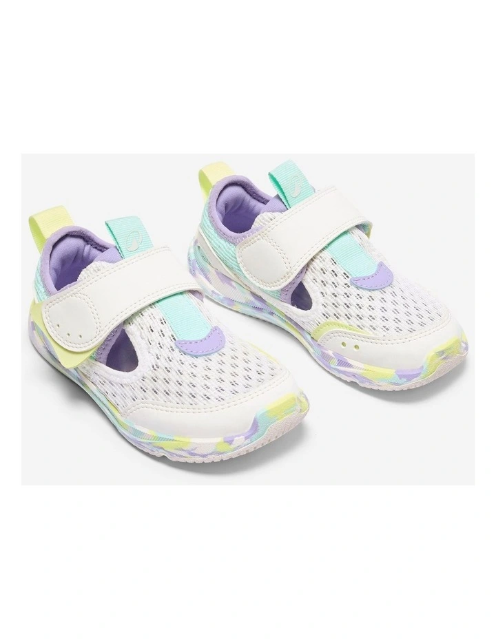 Kids' Shoes Barefoot - White/Purple/Green image 2