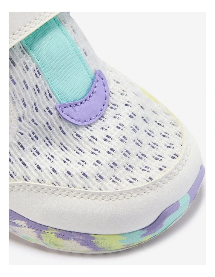 Kids' Shoes Barefoot - White/Purple/Green image 7