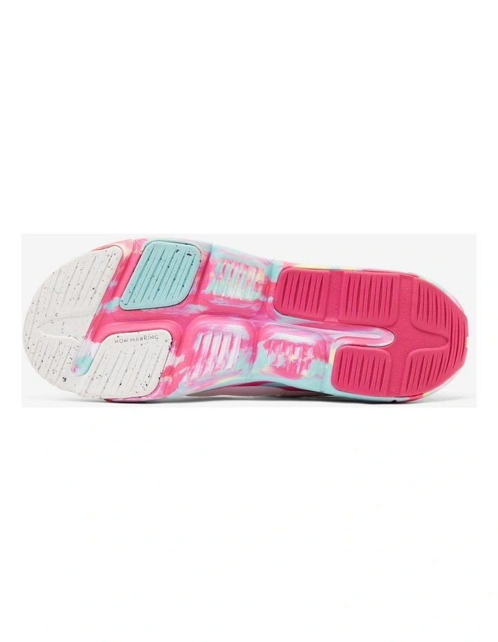 Kids' Rip-Tab Shoes Playful Summer - White/Pink image 5