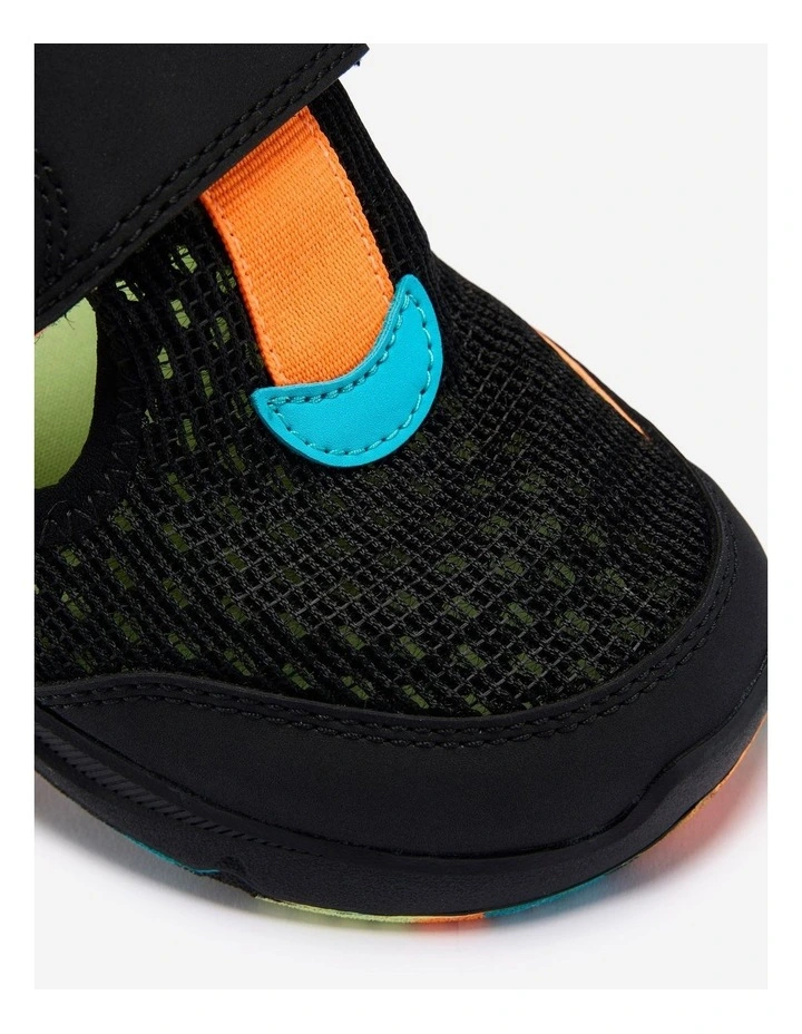 Kids' Shoes Barefoot - Black/Blue/Orange image 7