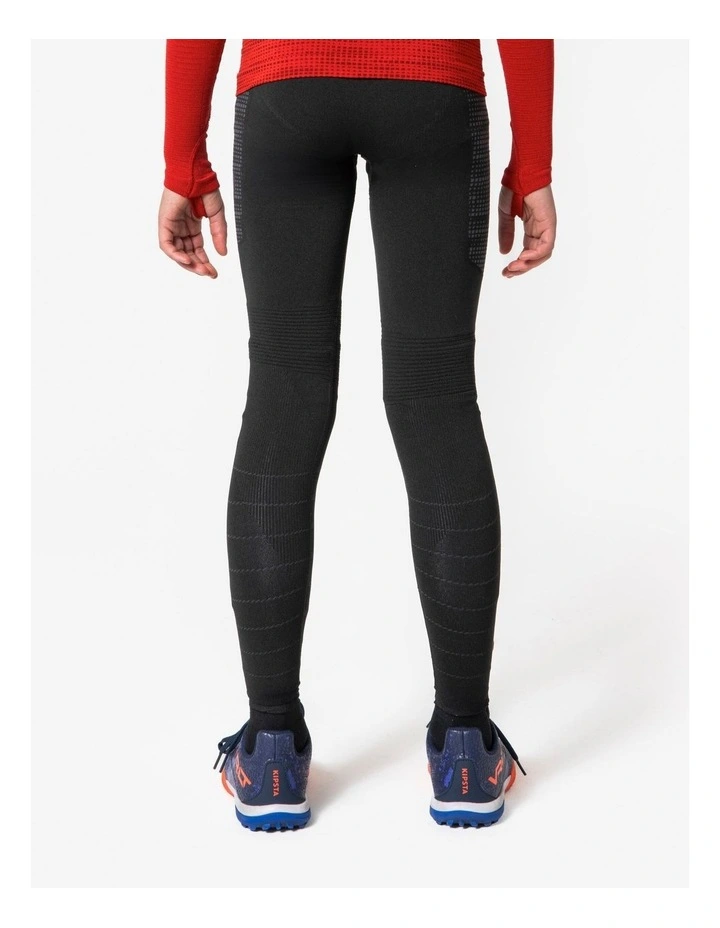 Kids' Thermal Tights Keepdry 500 - Black image 2
