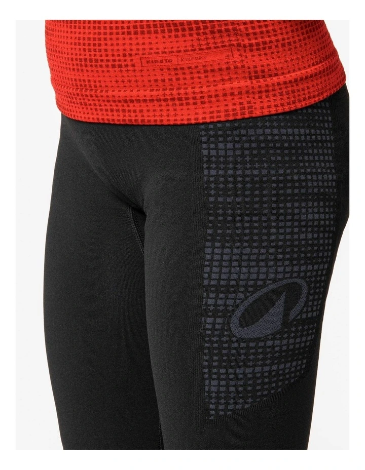 Kids' Thermal Tights Keepdry 500 - Black image 4
