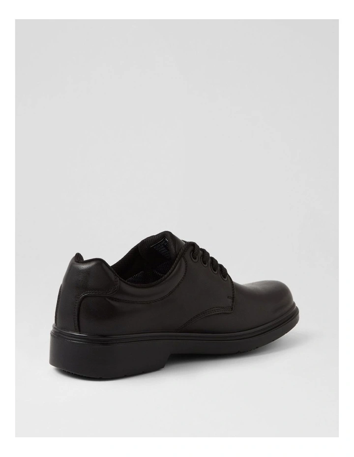 Roar Senior F Half Black Leather Flat Shoes image 3