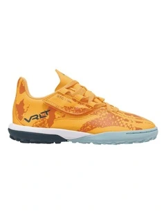 Decathlon - Kids' Rip-Tab Football Boots Viralto I Easy Turf TF - Orange
