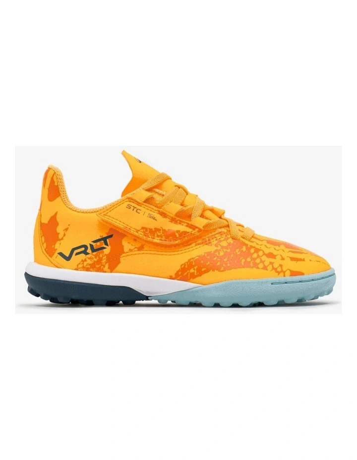 Decathlon - Kids' Rip-Tab Football Boots Viralto I Easy Turf TF - Orange image 2