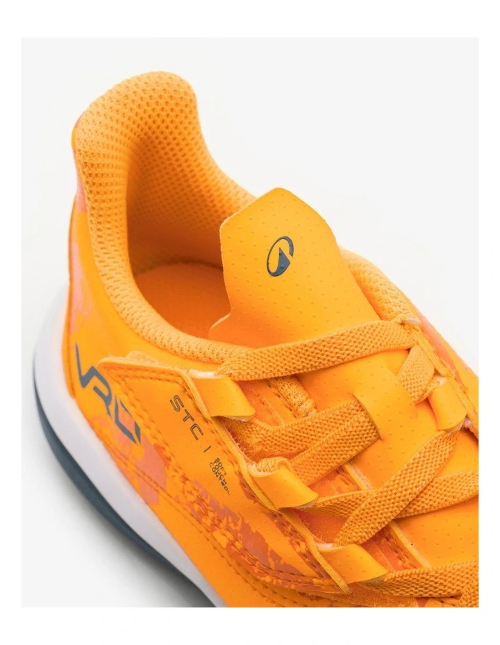 Decathlon - Kids' Rip-Tab Football Boots Viralto I Easy Turf TF - Orange image 6