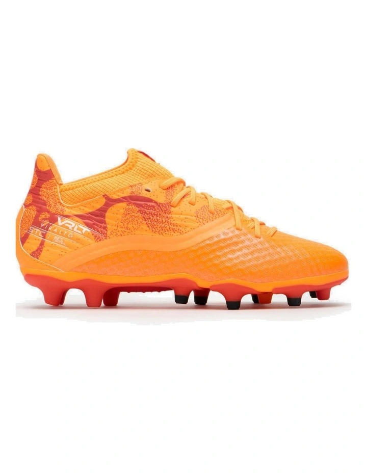 Decathlon - Kids' Lace-Up Football Boots Viralto III FG - Mango image 1