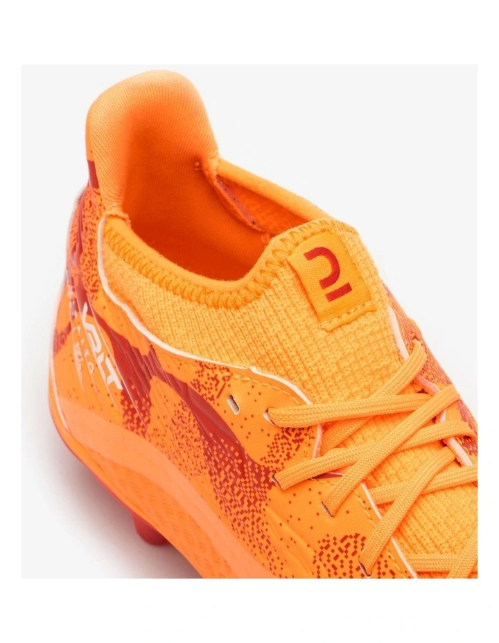 Decathlon - Kids' Lace-Up Football Boots Viralto III FG - Mango image 2