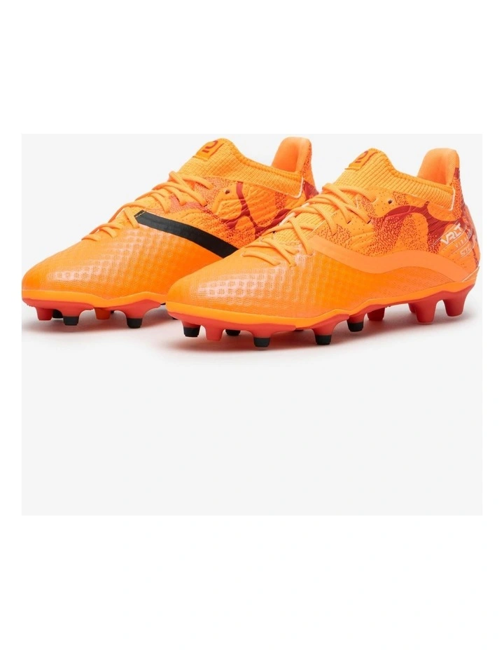 Decathlon - Kids' Lace-Up Football Boots Viralto III FG - Mango image 7