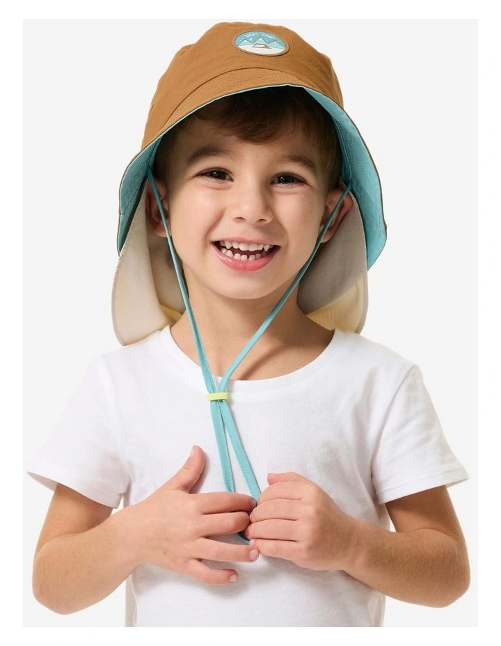 Decathlon - Kids hiking cap, MH500 - Brown XS image 2