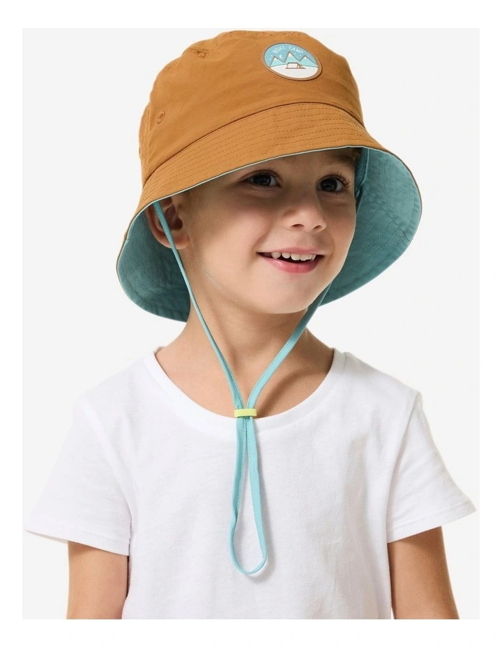 Decathlon - Kids hiking cap, MH500 - Brown XS image 3