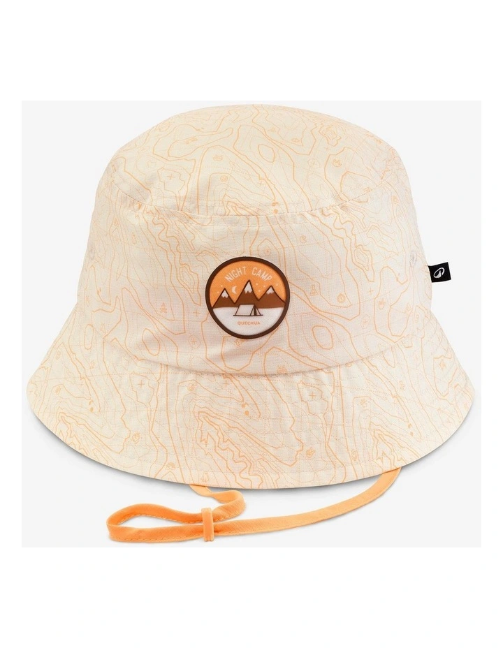 Kids hiking hat, MH500 beige XS image 5