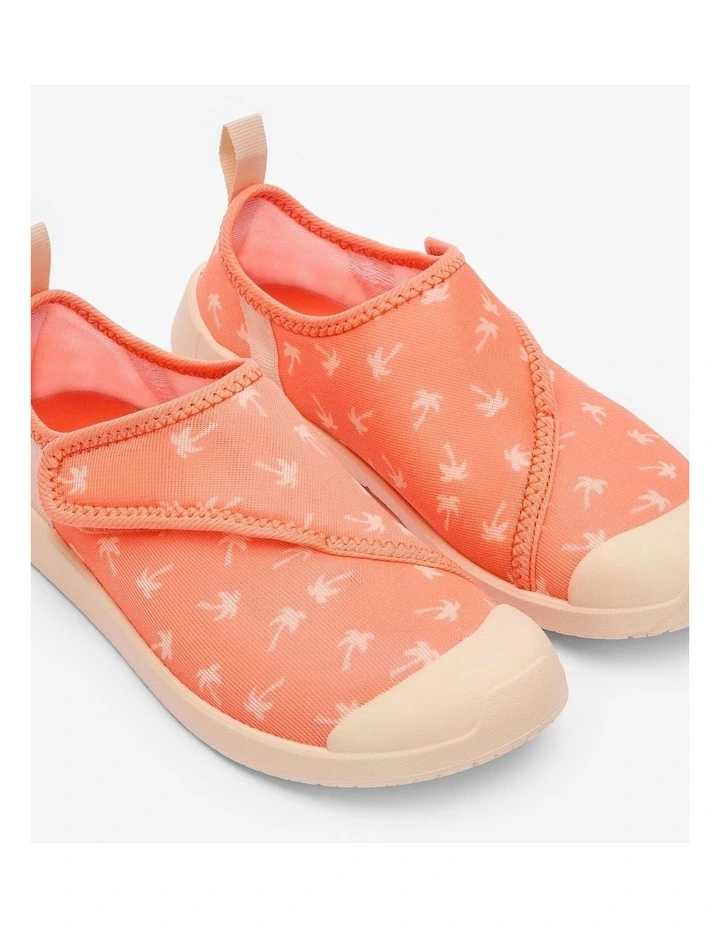 Decathlon - Kids water shoes with rip-tab, Aquashoes 120 coral image 2