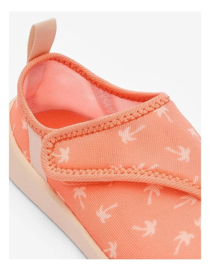Decathlon - Kids water shoes with rip-tab, Aquashoes 120 coral image 3