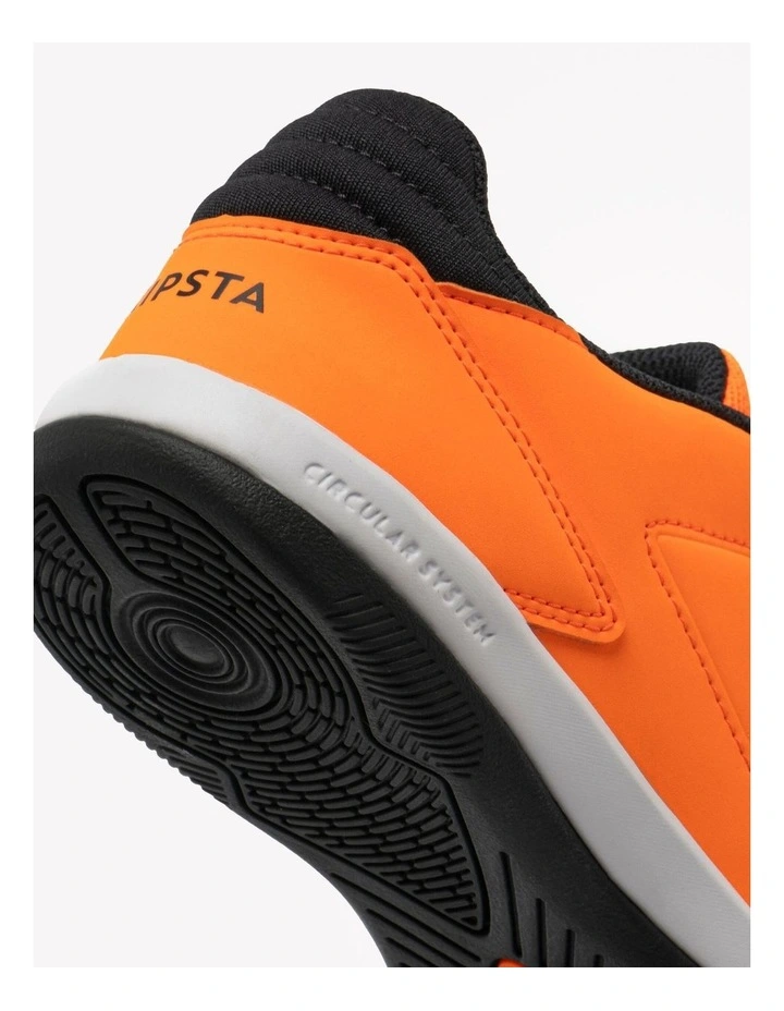 Kids' Futsal Shoes Eskudo Club Sala - Orange/Grey image 3