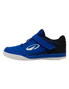 Kids' Laceless Futsal Shoes Eskudo Club Sala Easy - Blue/Black