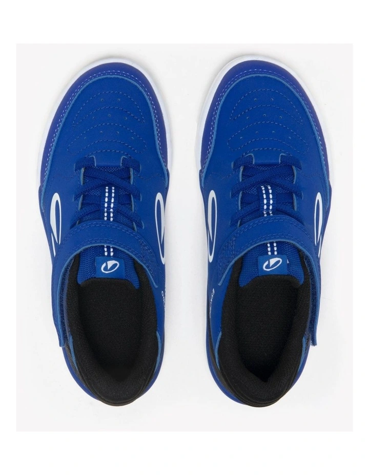 Kids' Laceless Futsal Shoes Eskudo Club Sala Easy - Blue/Black image 7