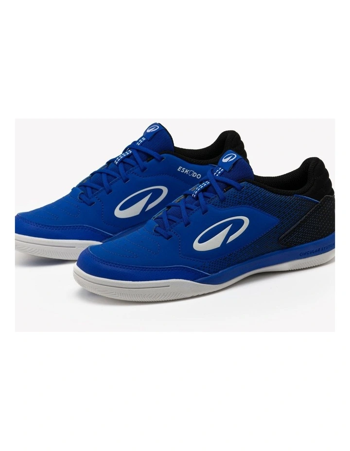 Kids' Futsal Shoes Eskudo Club Sala - Blue/Black image 2