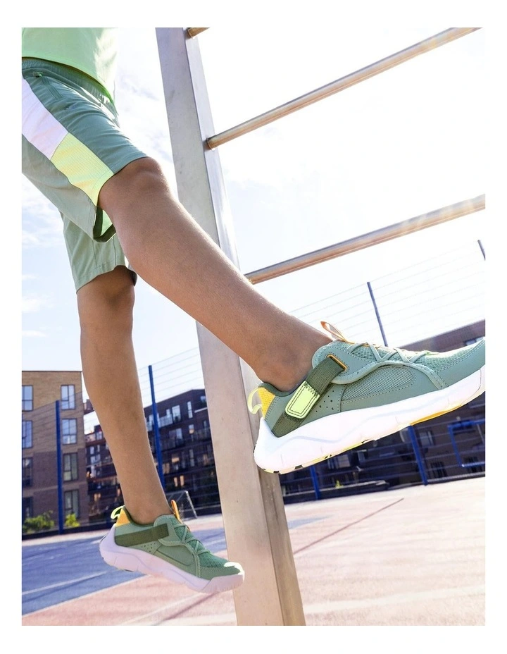 Kids' Unisex Breathable Multisport Shoes Playful Summer - Green/Orange image 6