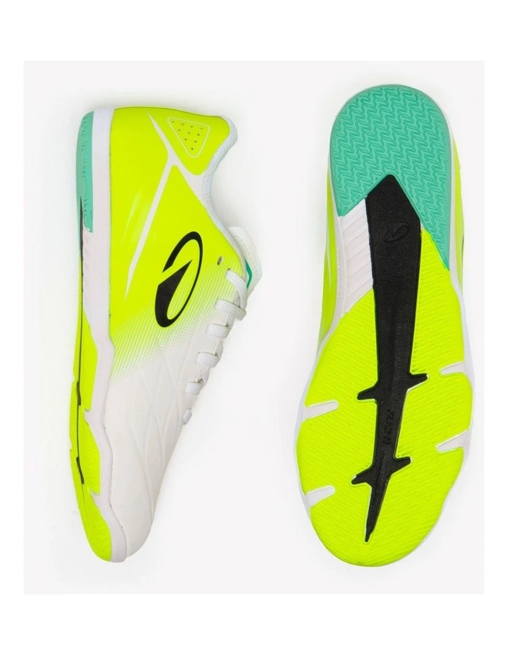 Kids' Futsal Shoes Sala Club JR - Yellow/White image 6