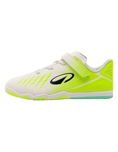 Kids' Futsal Shoes Sala Club JR Easy - Yellow/White
