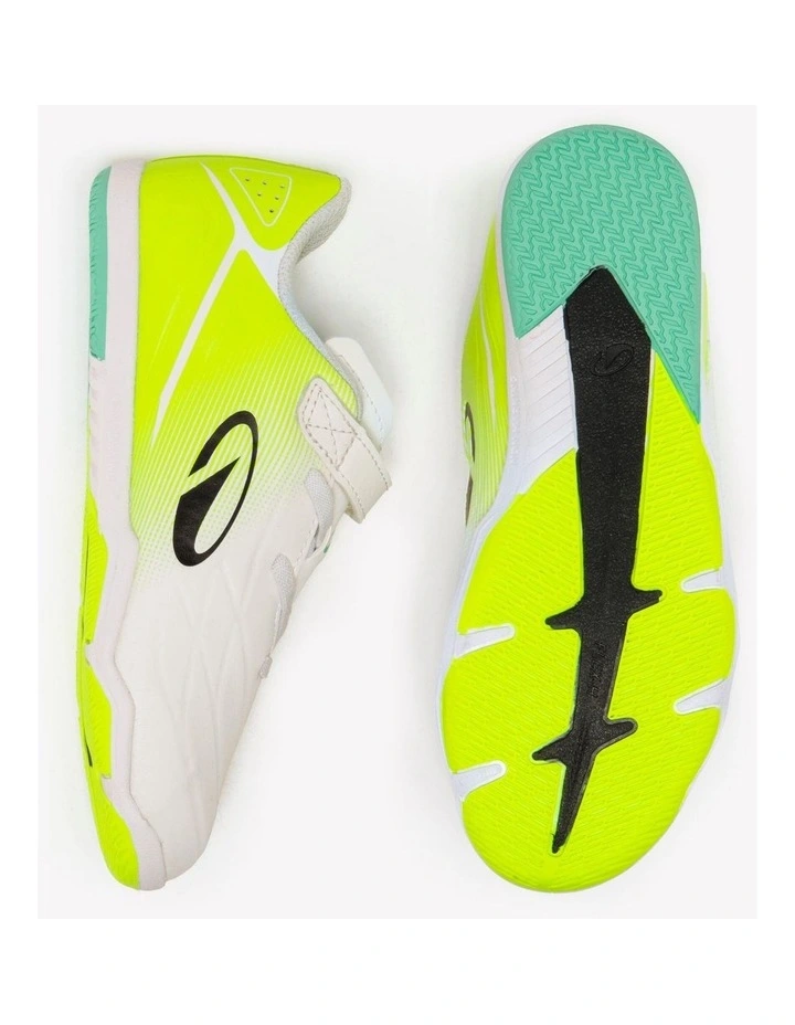 Kids' Futsal Shoes Sala Club JR Easy - Yellow/White image 7