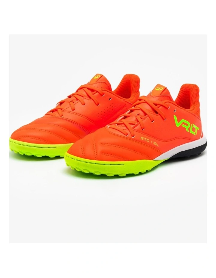 Kids' Leather Football Boots Viralto II TF - Orange image 2