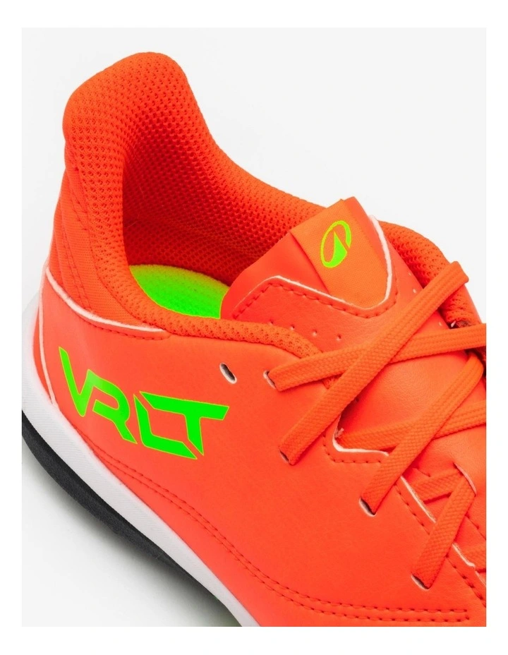 Kids' Leather Football Boots Viralto II TF - Orange image 5