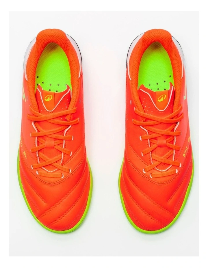 Kids' Leather Football Boots Viralto II TF - Orange image 7