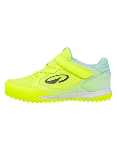 Kids' Laceless Football Boots Eskudo Club Turf Easy - Yellow