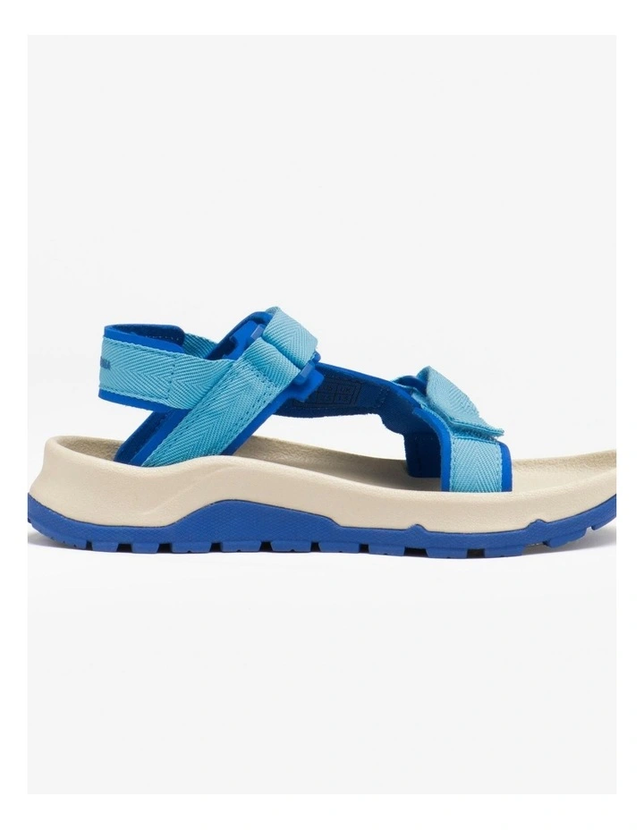 Kids comfortable, rip-tab hiking sandals, NH500 UK Jr size 7 - 5.5 - Blue image 3