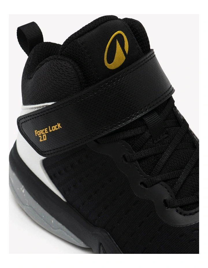 Kids' Basketball Shoes SS500 High Junior - Black image 5