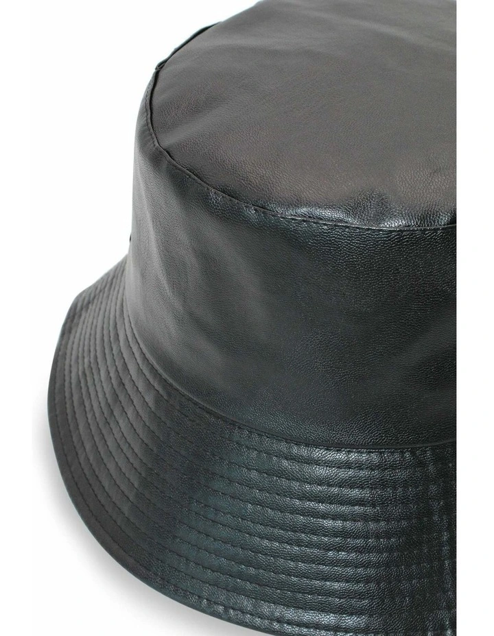 Blair Bucket Hat in Black image 5