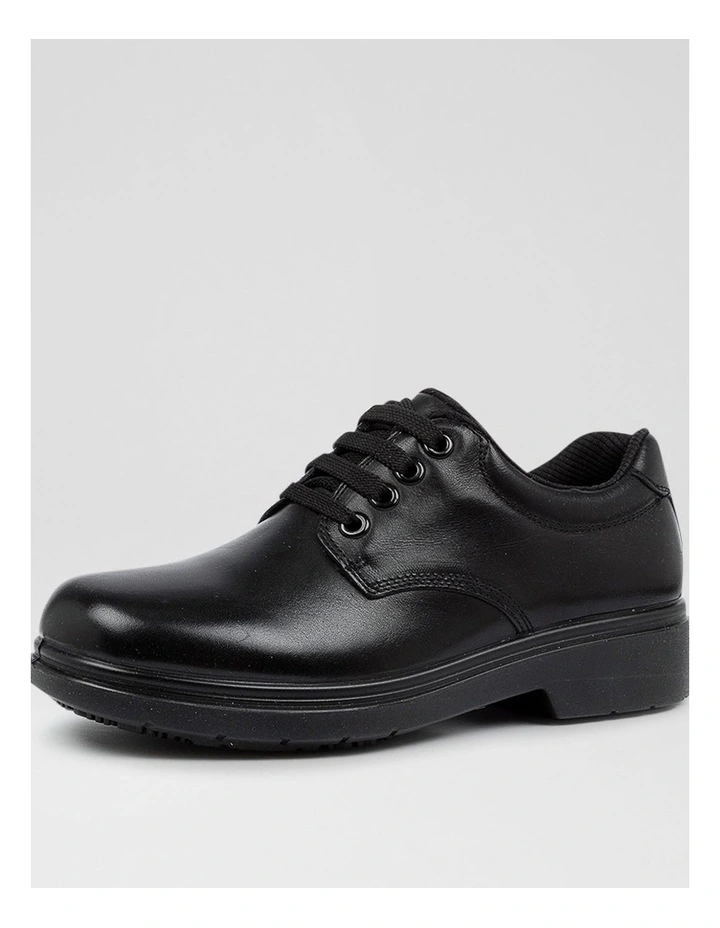 Roar Youth C Black Leather Lace Up Shoes image 2