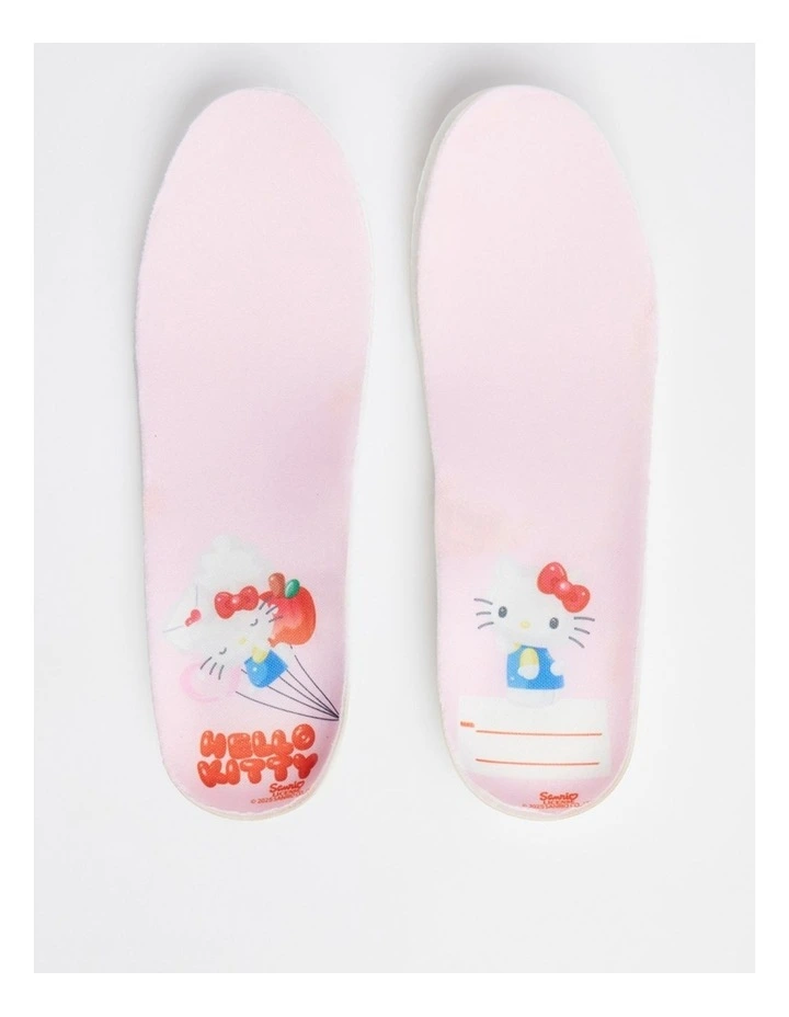 Hello Kitty Misha Junior E Black Leather Lace Up Flats image 6
