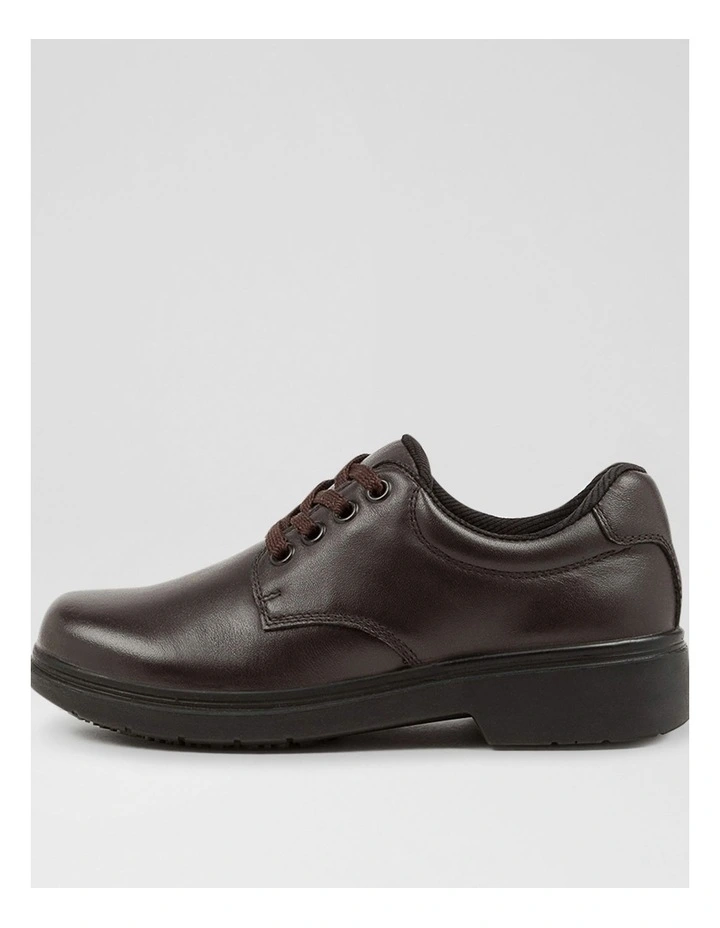 Roar Youth E Brown Leather Lace Up Shoes image 3