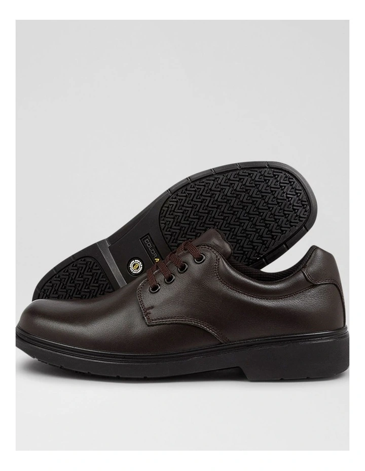 Roar Senior E Brown Leather Lace Up Shoes image 3