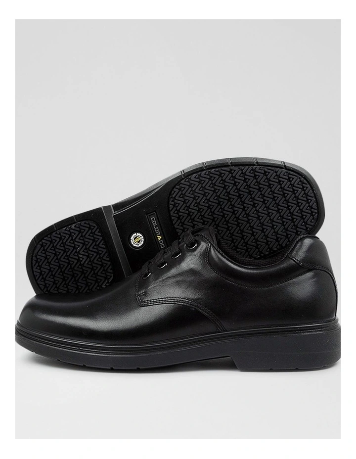 Roar Youth D Black Leather Lace Up Shoes image 3