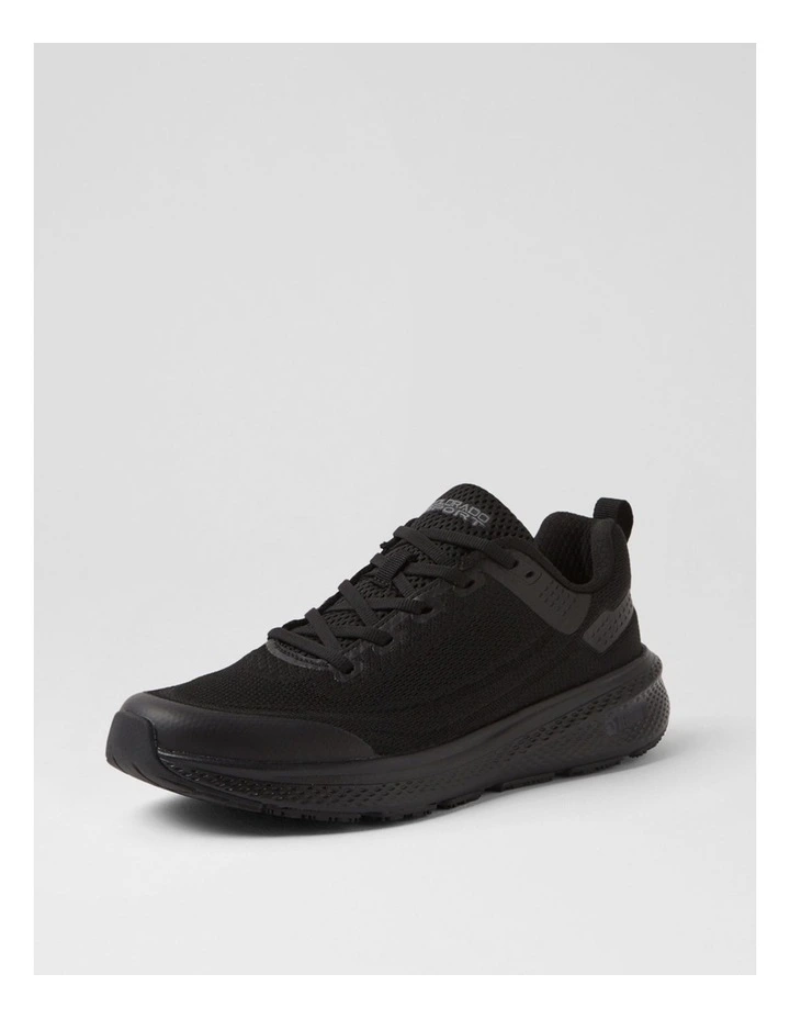 Lasser Senior B Black Knit Sneakers image 2